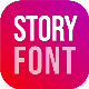 استوری فونت